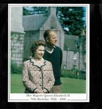 Grenada 1996 - Queen Elizabeth II - Souvenir Stamp Sheet - Scott #2535 - MNH