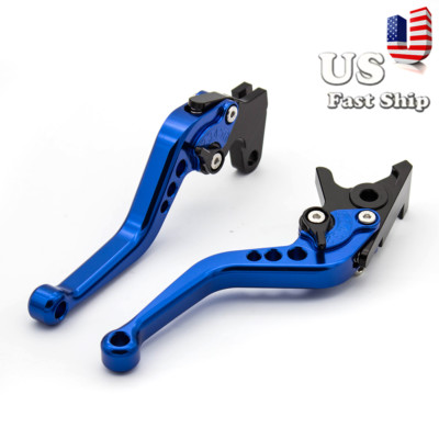 CNC Blue Adjustable Clutch Brake Levers For For SMAX 155/S-MAX 155 2015-2017