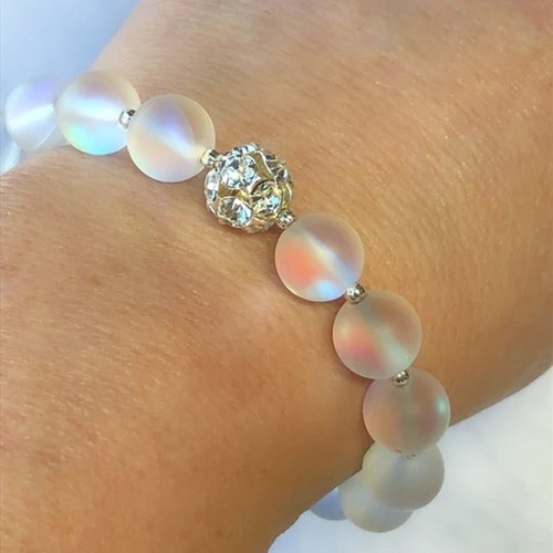 4mm-10mm Natural Gemstone Beaded Stretch Bracelet Crystal Healing Reiki Gifts - Picture 127 of 440