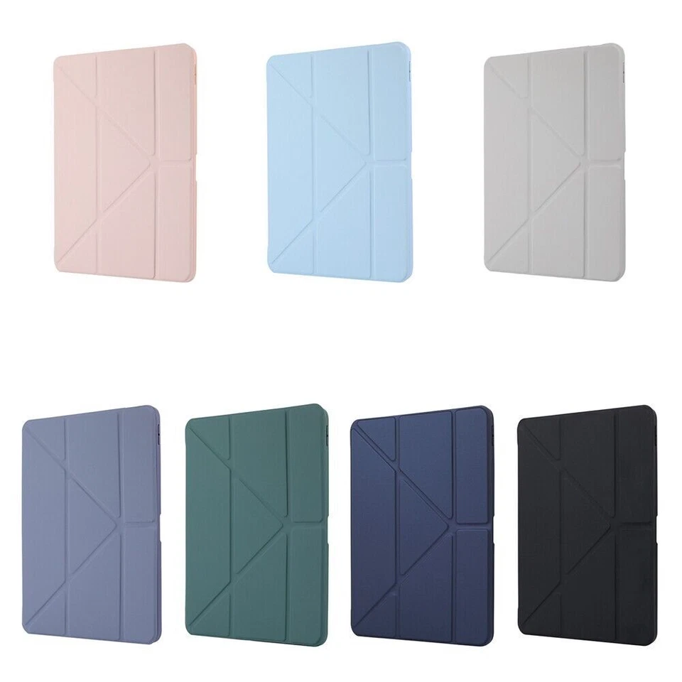 For iPad 7/8/9/10th Gen Mini Air 5/4 Pro 11 Leather Smart Case Shockproof Cover - Image 2 of 4