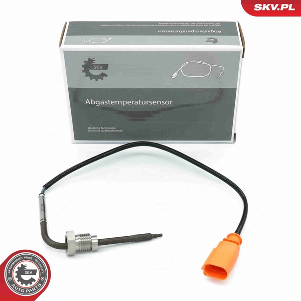 Esen SKV Sensor Abgastemperatur 30SKV447 M14X12 Mm FüR VW Touareg 7LA 7L6 7L7 Q7-image