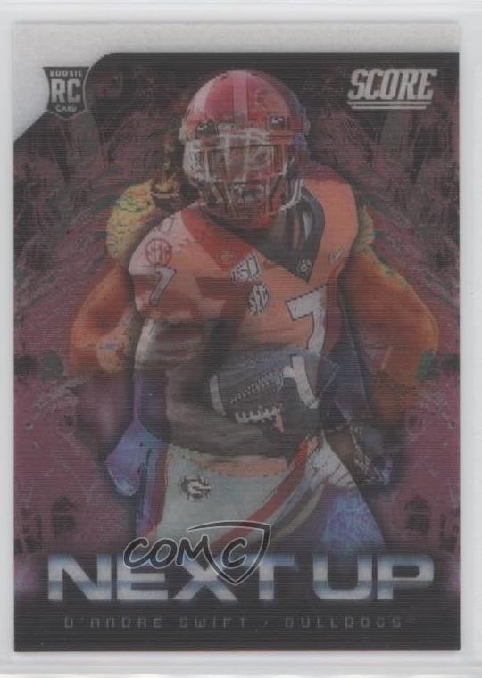 2020 Score Next Up D'Andre Swift #6 0l8