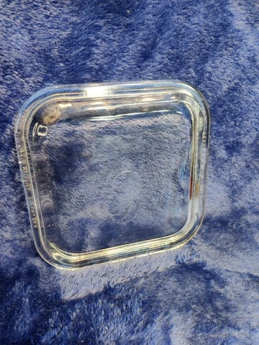 Vtg  PYREX Refrigerator Dish Replacement Lid Only 6”x6” 662/663C