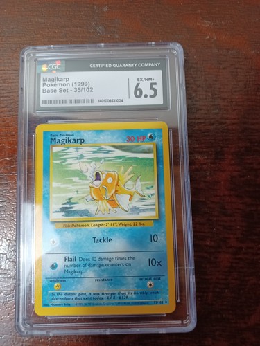 Magikarp graded PSA 6.5 for sale on eBay