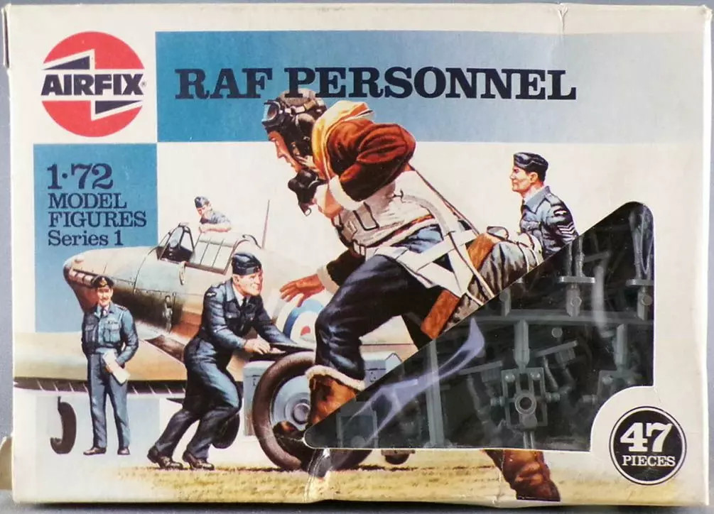 Figurines Airfix 1/72 RAF pour reconstituer une base de la Seconde Guerre mondiale