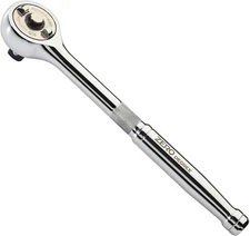 Zero Degree 38151 Ultra-Precise Gearless Ratchet, High-Carbon Steel, 3/8" Drive
