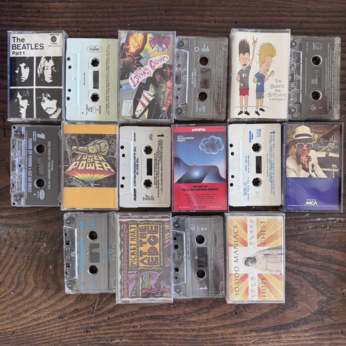 ROCK Cassette Tape Lot x 26 • Lou Reed, Journey, Aerosmith, CSNY, Springsteen... - Picture 5 of 5
