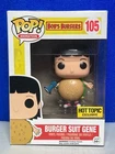 Funko POP Bob's Burgers 105 Hot Topic Exclusive Burger Suit Gene