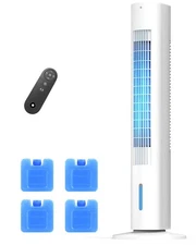 35 INCH Evaporative Air Cooler, 3-IN-1 Quiet Portable Air Conditioners with 3...