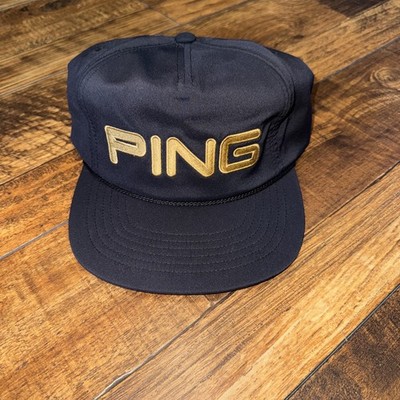 PING  Gilded PING Cap - Black/Gold