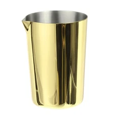 Stainless Steel Cocktail Mixing Glass 17oz/500ml Cocktail Mixing Cups Gold