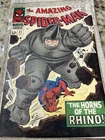 Marvel Comics 1966 Spider-Man First Appearance Of The Rhino. Read Description!