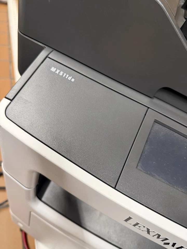 Impresora láser todo en uno Lexmark MX511 Series MX511de red USB dúplex Foto 4 de 4
