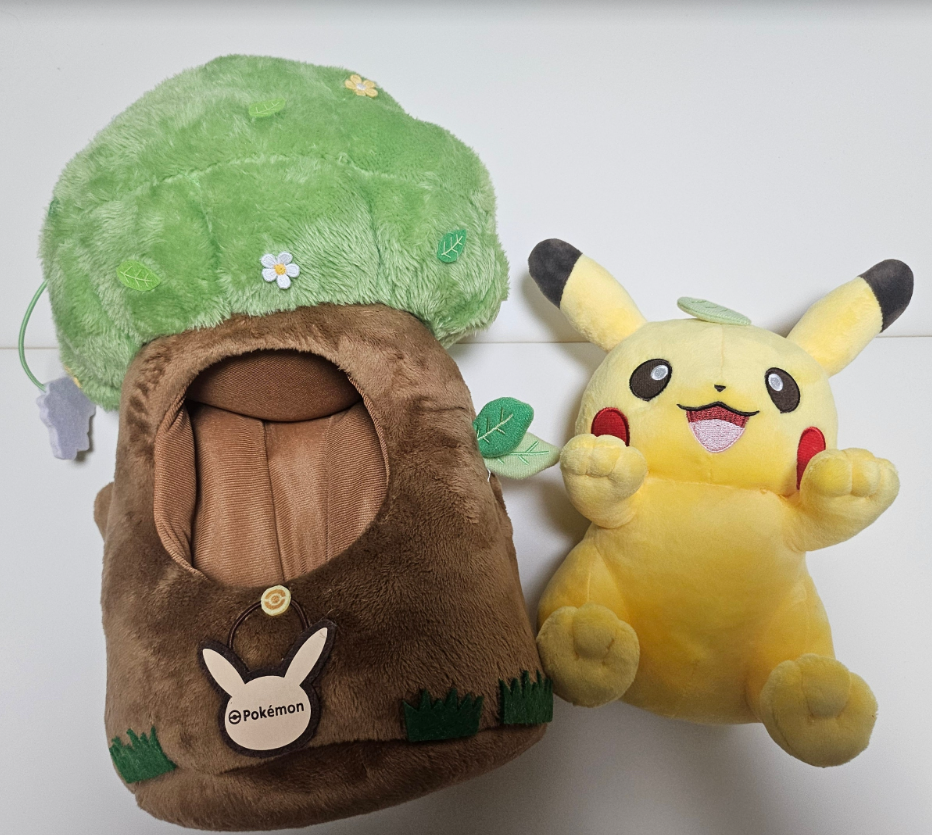 Sealed] Pokemon 30th Anniversary Plush Pikachu Rowlet Forest Korea