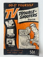 📺1957 TV Trouble Shooters Guide Do It Yourself Television & Radio 1 Day Ship!👍