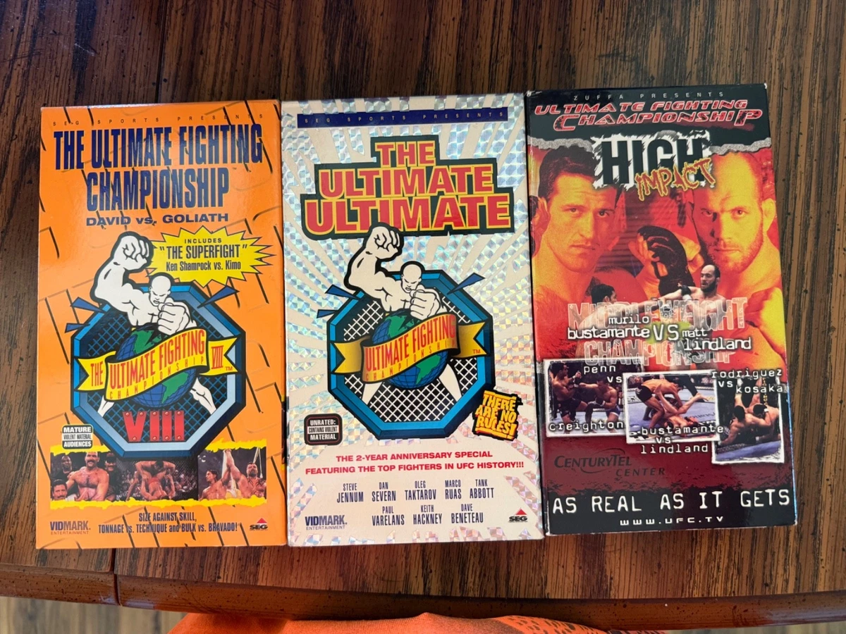 Mixed Martial Arts/UFC NTSC VHS Tapes for sale | eBay