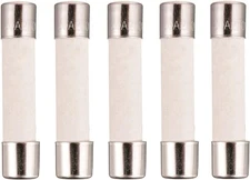 BOJACK Microwave Fuse 20a Ceramic 20 Amp 250V Slow-Blow 5 Piece 