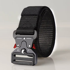 Versatile Men'S Tactical Belts - Durable, Adjustable Design-For Outdoor Sports E