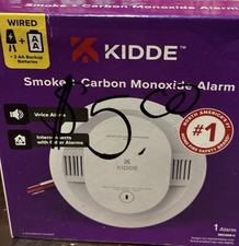 Kidde 30CUAR-V Carbon Monoxide/Smoke Detector, hardwired. New