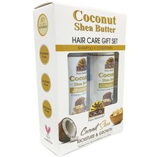 OKAY Pure Naturals Coconut  Shea Butter Hair Care Gift Set - 24 oz