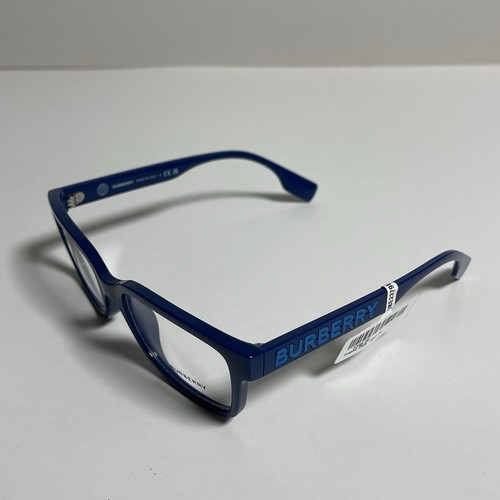BURBERRY BE 2379-U 4058 Charlie Square Blue Men Eyeglasses - 100% Authentic - Imagen 4 de 16