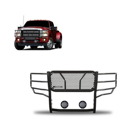 Black Horse Rugged HD Grille Guard Kit Modular  BK fit 2011-2016 Ford F-350 SD