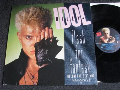 Billy Idol-Flash for Fantasy 12 inch Maxi LP-1984 Germany-Chrysalis-601 479