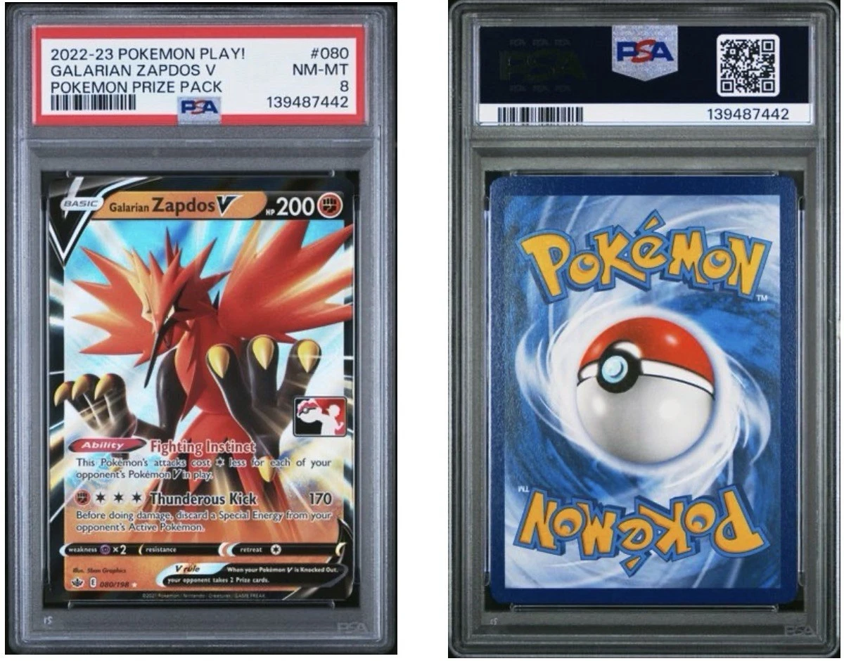 Galarian Zapdos V 080/198 Prize Pack Series Cards for sale | eBay