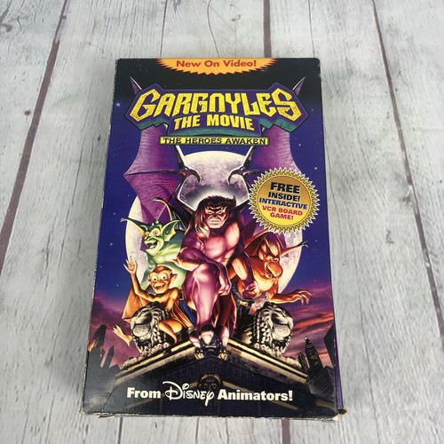 Gargoyles the Movie the Heroes Awaken VHS & Interactive VCR Board Game Read! - Picture 6 of 10