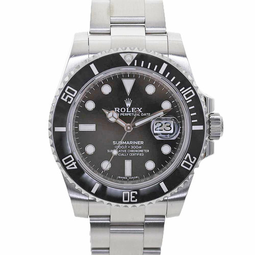 ROLEX Submariner Date 116610LN Black Case Size 40.0mm Men's Used Watch #64712