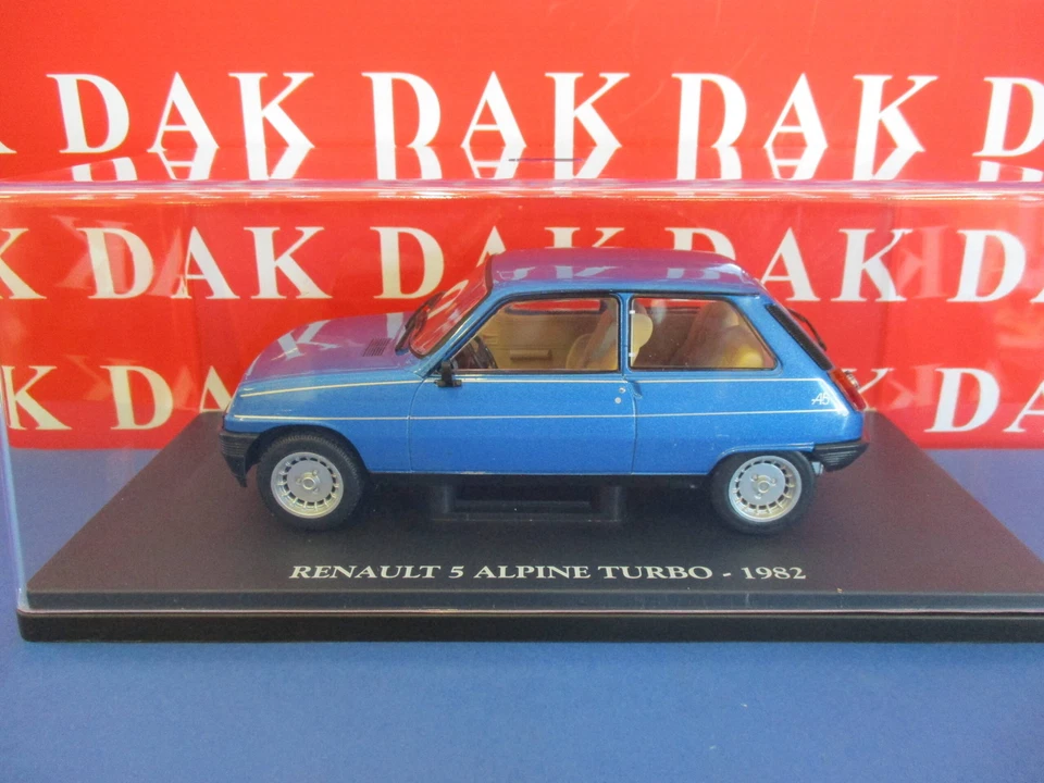 Die cast 1/24 Modellino Auto Renault 5 Alpine Turbo 1982 - Immagine 4 di 4