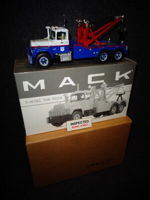 1ST GEAR 1960's MACK R-MODEL WRECKER TOW TRUCK USPS POST OFFICE US MAIL 19-2877