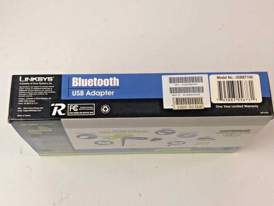 Cisco Linksys Bluetooth USB Adapter (USBBT100) - NIB - Image 2 of 4