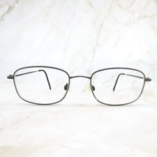 Marchon Autoflex with Flexon Eyeglasses Frame Unisex Gunmetal Full Rim 52-19-140