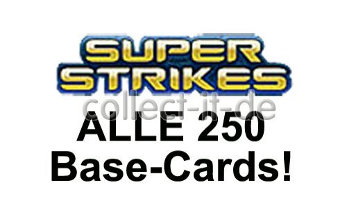 Panini Super Strikes - UEFA CL 09/10 - Todas las 250 tarjetas base completas - Imagen 1 de 1