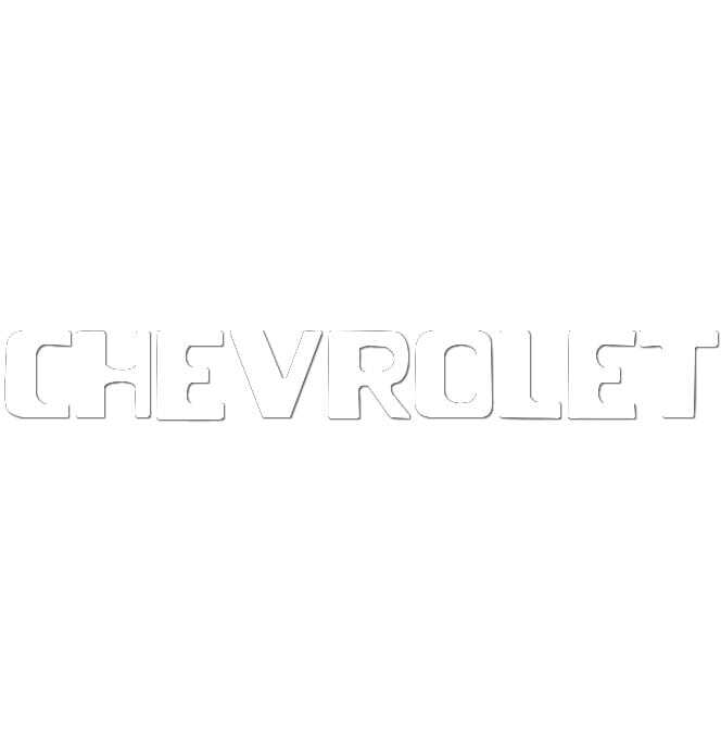 1954-87 Tailgate Letters - White - Chevy - Stepside for Chevy Truck