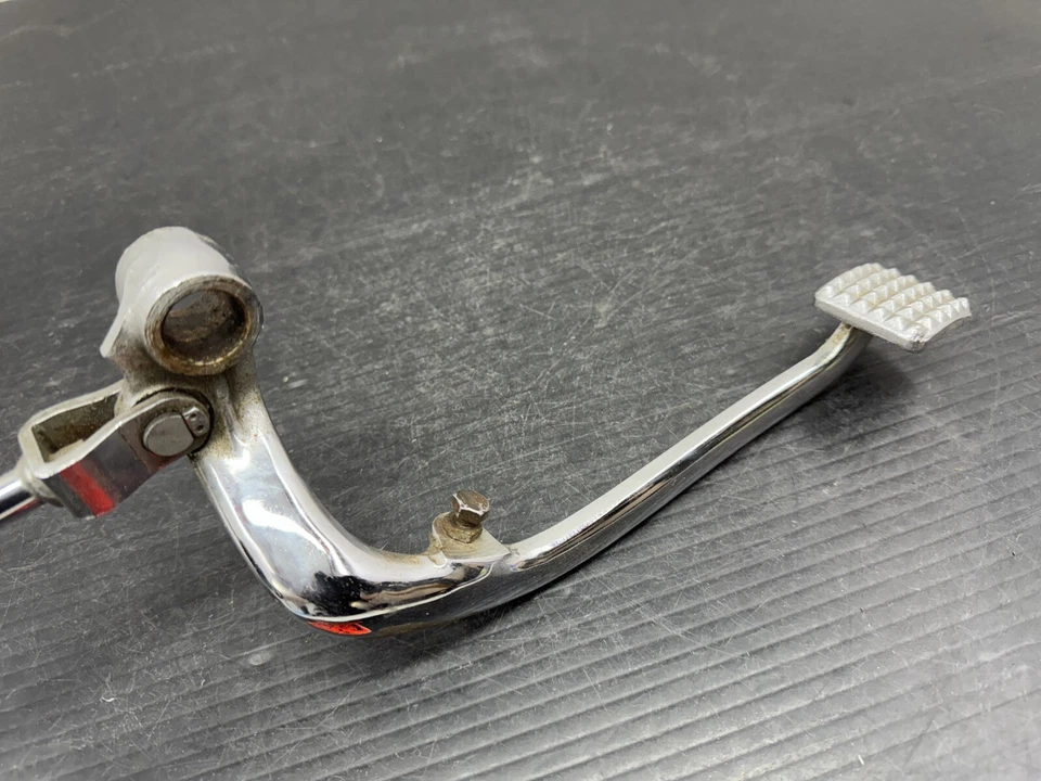 86 87 1986 1987 HONDA SHADOW 700 JUEGO TRASERO DERECHO FRENO PEDAL CLAVIJA Foto 2 de 2