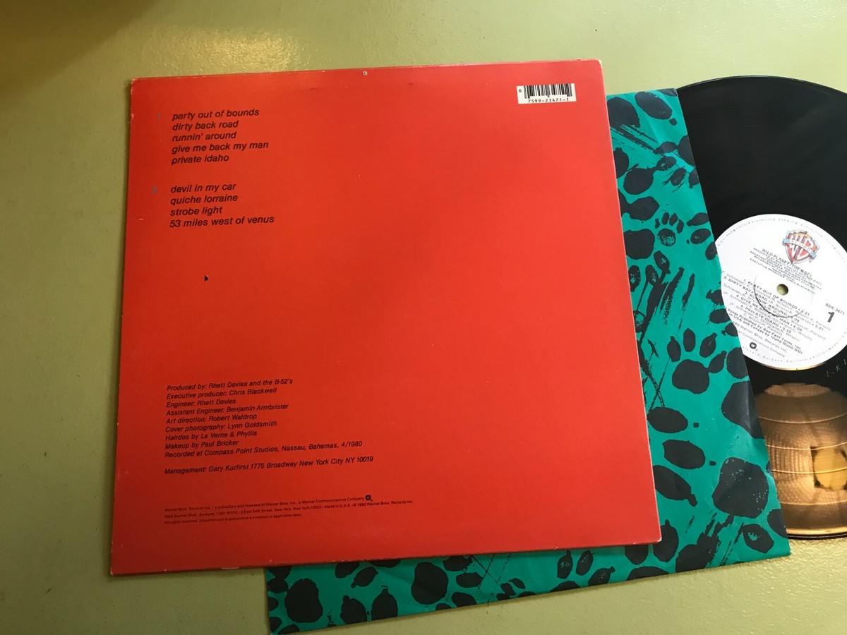 the b-52's original warner brothers lp wild planet 1980 new the b-52's original warner brothers lp wild planet 1980 new