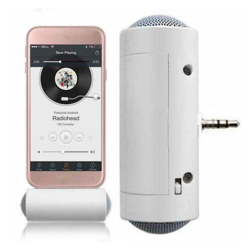 3.5mm Small Speaker Stereo Amplifier Loudspeaker For MP3 Mobile MP4 Phone F4R3 - Picture 3 of 13