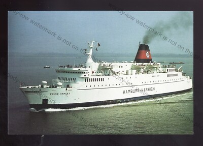 FE4406 - Hamburg - Harwich Fähre - Prinz Weiler - Postkarte 6''x4''