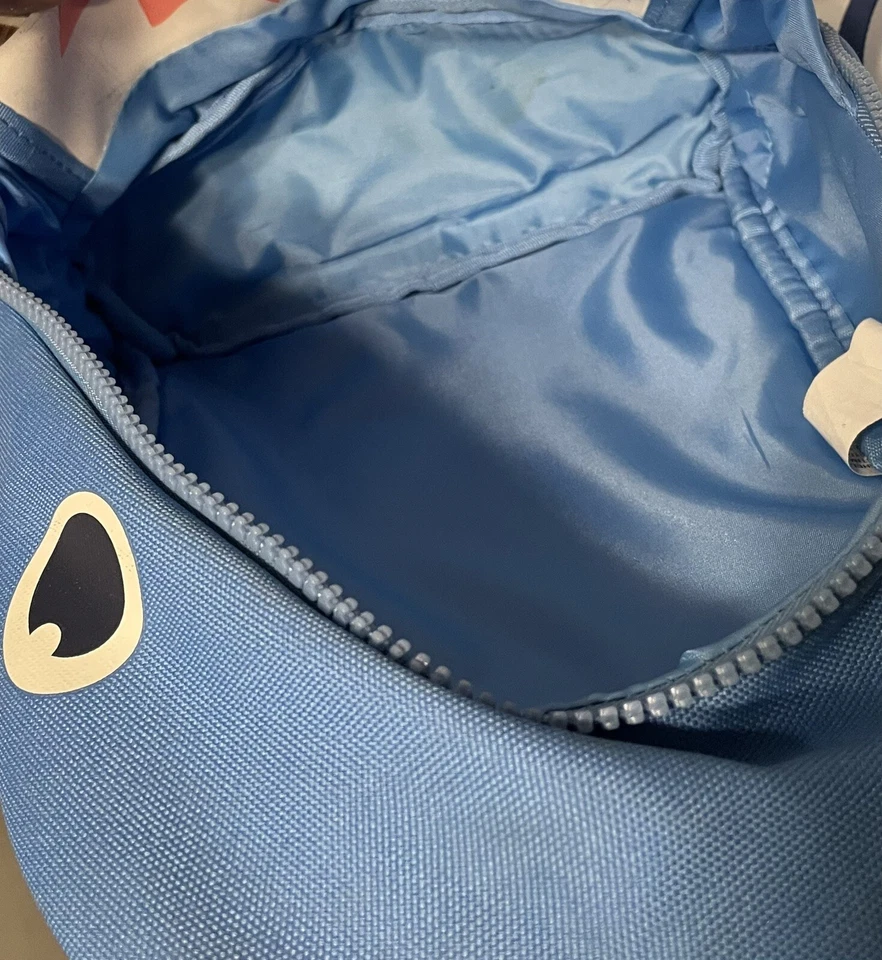 Boys Blue Adjustable Shark Mouth Fish Backpack One Size 11 in X 9 in - Image 3 of 4
