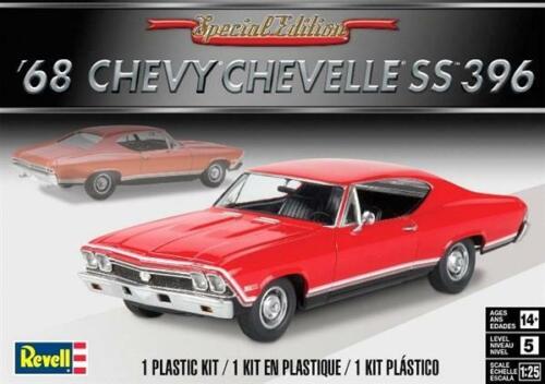 Revell 1968 Chevy Chevelle SS 396 1/25 4445 kit de maquettes en plastique Chevrolet - Photo 1 sur 1