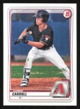 2020 Bowman Draft CORBIN CARROLL Baseball card ARIZONA DIAMONDBACKS #114