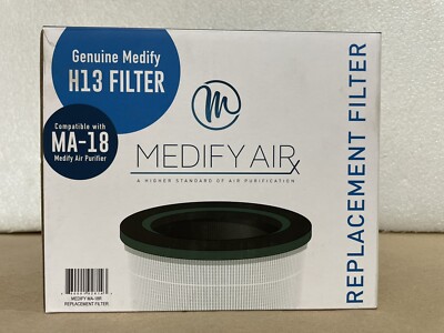 Genuine Medify H13 Filter Compatible W/ MA-18 Air Purifier Replacement PACK OF 1