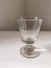 Verre à pied bistrot ancien XIX