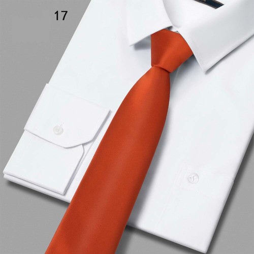 Cravatte uomo classiche in diversi colori tinta unita utilizzabili per varie occasioni - Foto 41 di 44