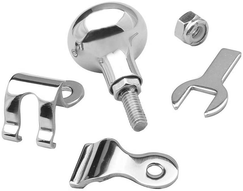 Stainless Steering Wheel Spinner Knob | Universal Fit for All Cars Trucks Semis - Picture 2 of 8
