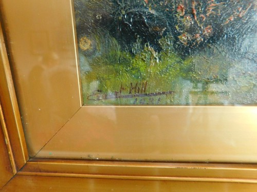 Fabulous 1931 Framed Oil Painting by Ernest Frederick Hill - Loch Bray - Picture 2 of 6