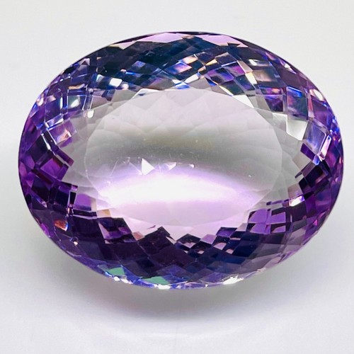 VVS 43.70 Cts Natural Bolivian Amethyst Oval Cut Pendant Size Untreated Gemstone - Picture 12 of 21