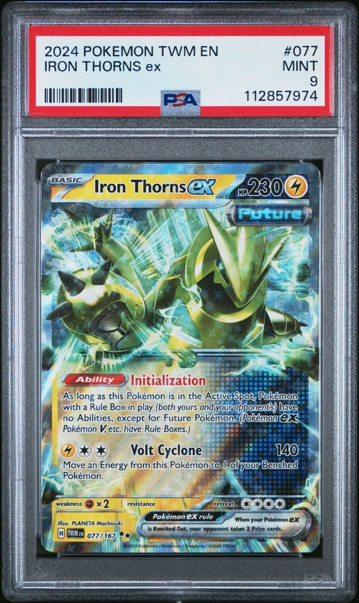 Iron Thorns ポケモンカード 140 HP Iron Thorns AR 077/071 SV5M Cyber Judge - Pokemon Card